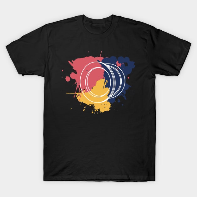 Splash Retro Yoyo T-Shirt by yoyomonsterph